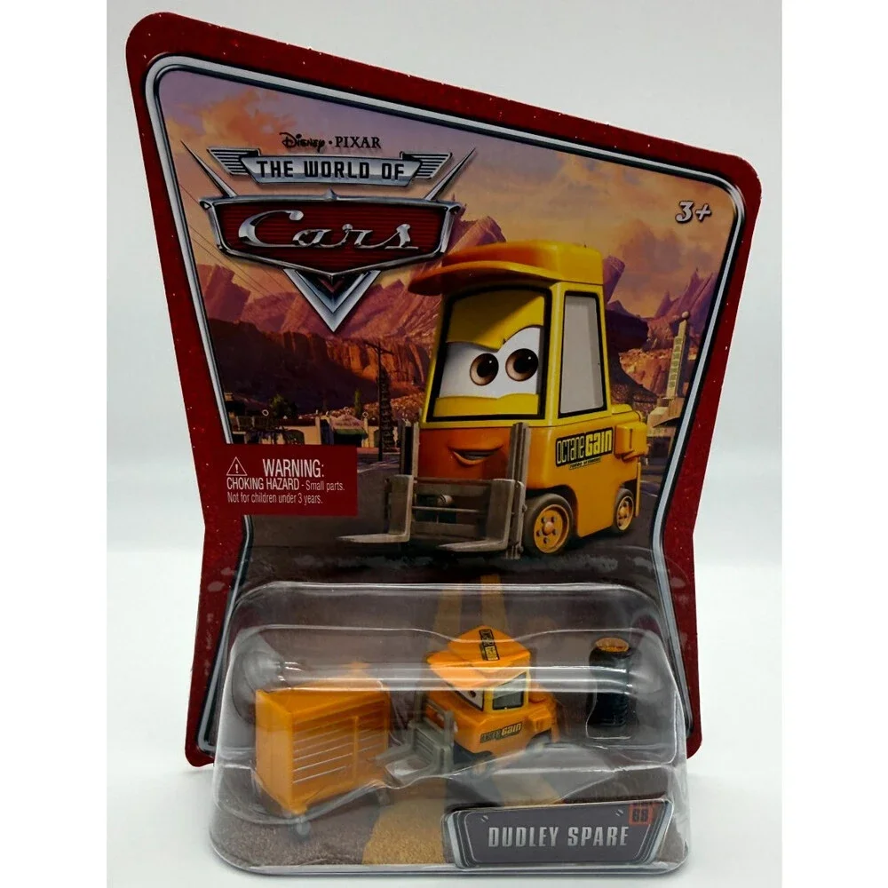 Disney Pixar Cars Dudley Spare Pitty World of Cars #68 Sealed NIP